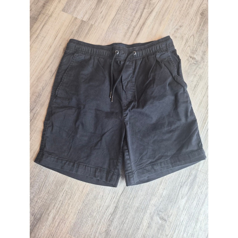 American Eagle Flex Jogger Shorts Mens XS Black Elastic Waist 7 Inseam
